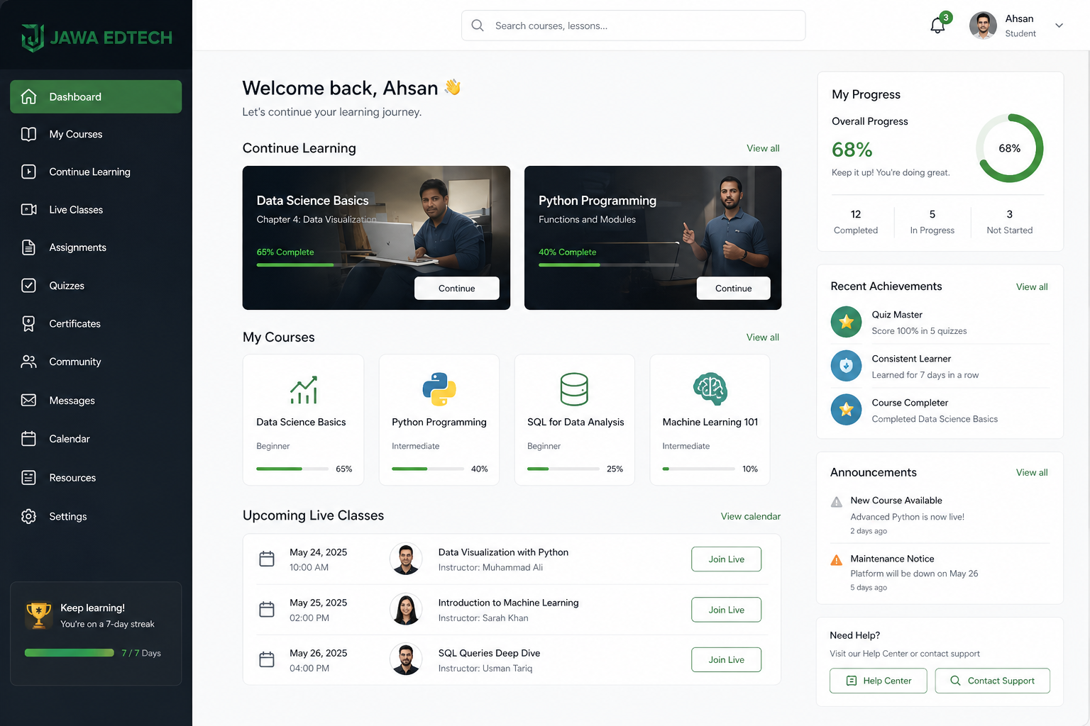 Seamless Mobile Learning Experience for Jawa EdTech preview